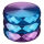 Grinder Metall " Color Duo " ca. 53mm Champ High