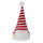 Zwerg-Weihnachtsmann Figur mit LED ca.22cm