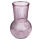 Glas  Vase mit Streifen Design  ca.17,5cm