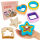 4-teiliges Sandwich-Ausstecher-Set