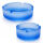 2er Set Glas Aschenbecher Colorful ca.11cm & 8,5cm - Champ