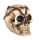 Totenkopf Spardose Militär ca.14cm Polyresin